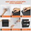 Over Door Storage Organizer Wall Mounted Shelf Multiuse Hanging Bags Shoe Rack Accessory Organizer Space Saving Sturdy Frame