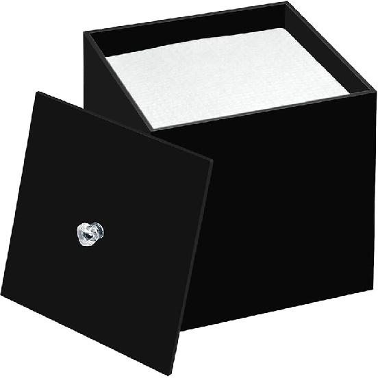 Disposable Face Towel Holder, Facial Towelettes Container Box, Acrylic Box for Facial Towels, Clear