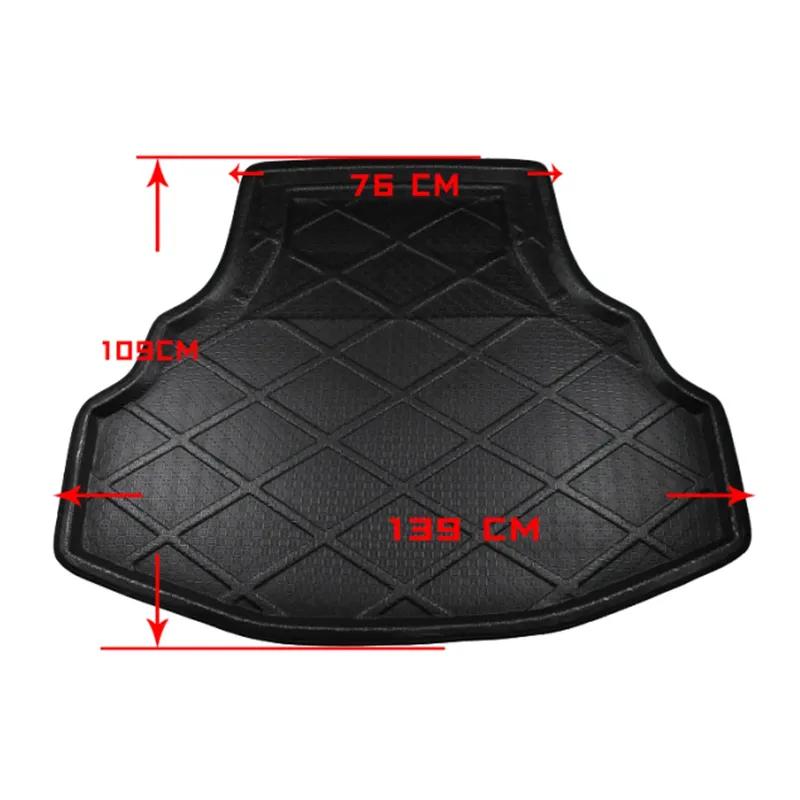 

For Honda Accord 2008 2009 2010 2011 2012 Car Floor Mats Rear Trunk Boot Mat Waterproof Carpet Anti Mud Tray Cargo Liner