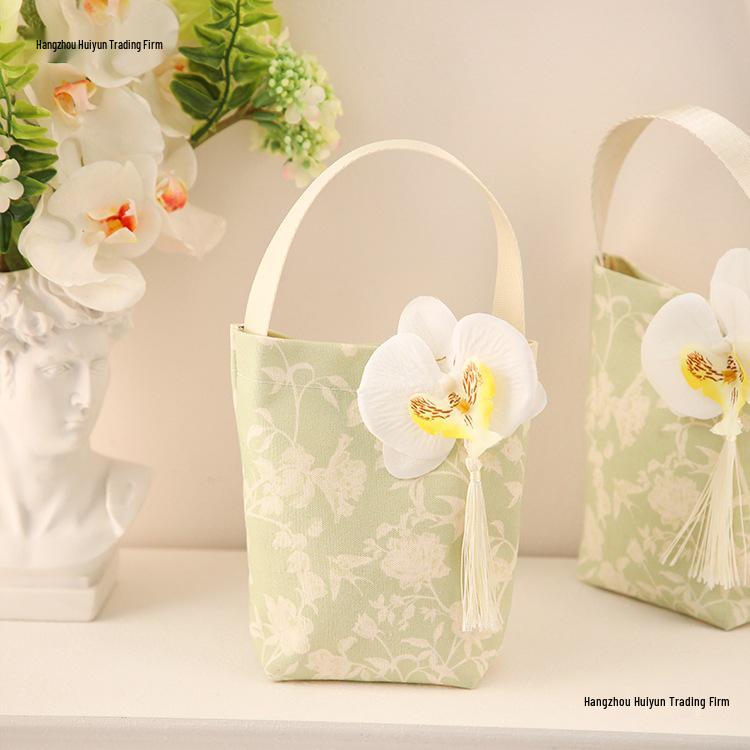 New Small Cloth Wedding Candy Gift Bag for Packaging