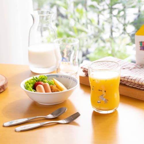 NARUMI Bremen Children's Dishware, Made In Japan, Heat-Resistant Porcelain, 7980-1014
