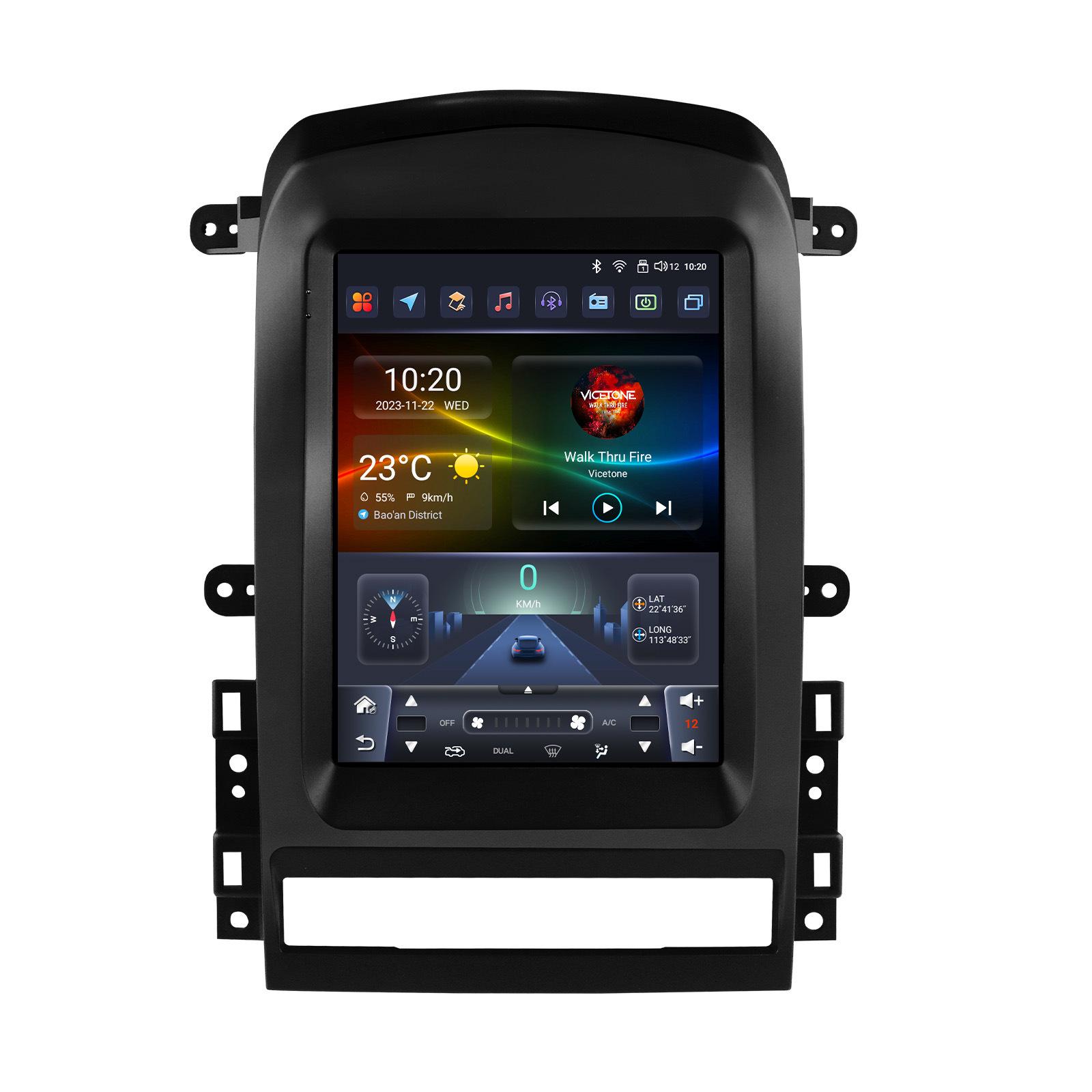 

9,7-дюймовая Android-навигация с вертикальным экраном и Bluetooth-система для Chevrolet Captiva 2006-2012 годов. Special Price 2+32GB