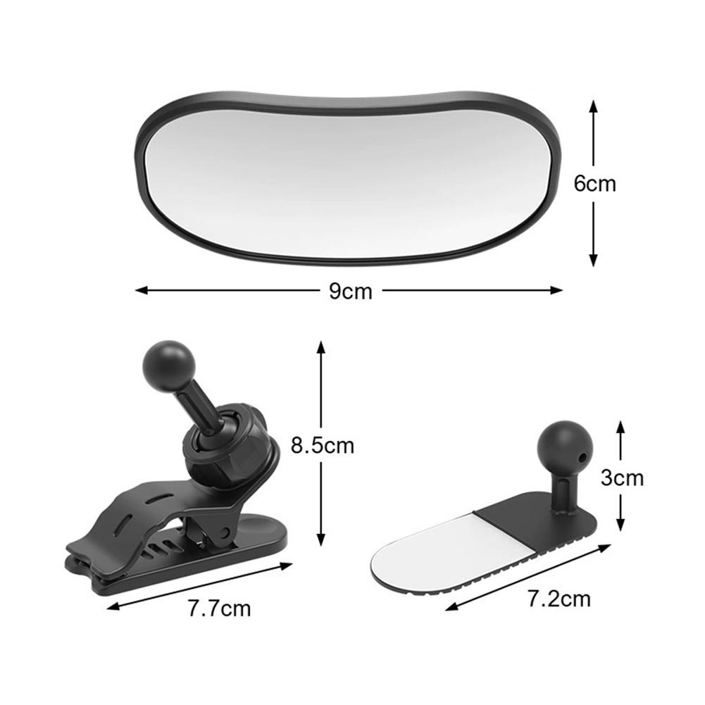 Car Rearview Mirror Children Car Back Seat Baby Mirror Adjustable Kids Monitor Safety Car Blind Spot Mirror Accessories Interior Mirrors6