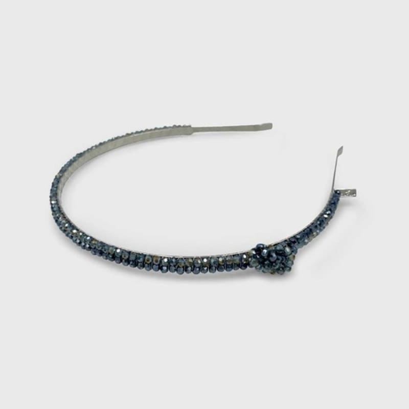 Jean Paul Clarisse Knotted Crystal Hairband LFHB0754