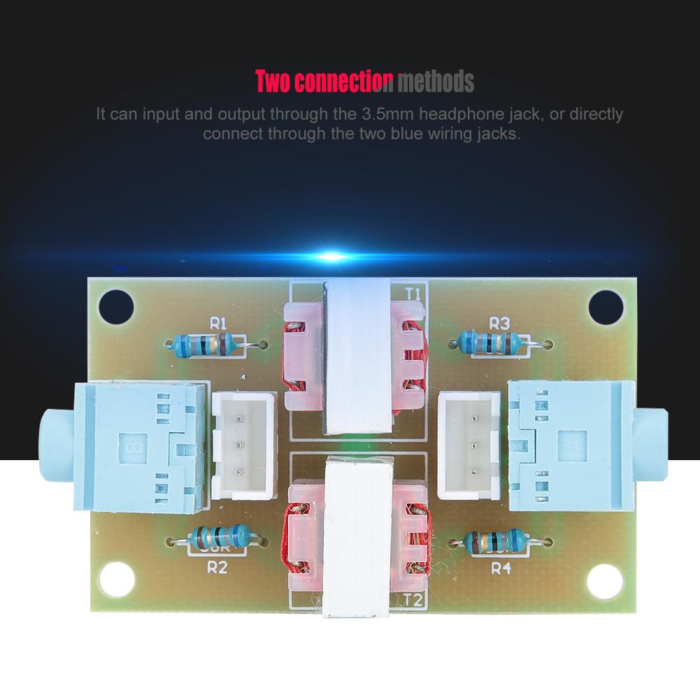 o Common Ground Isolator Signal Noise Filter Computer o Current Sound Eliminator