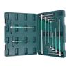 Steel Hex Wrench Set 10 Piece T Bar L Shaped Double Function Construction Equipment and Furniture Assembly Kit