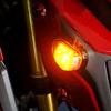 Motorcycle Turn Signals LED Lights 12V Flush Motorcycle Turn Signal Light Indicators Lamp For GROM MSX125 For Cafe Racer