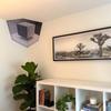 Optical Illusion Wall Art – 3D Corner Wall Decal – Impossible Corners Inspired Peel And Stick Removable 3D Wall Art