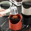 1PC Espresso Knock Box Container with Anti-Slip Base Coffee Bar Counter Pouring and Storing Coffee Utensils Barista Accessories