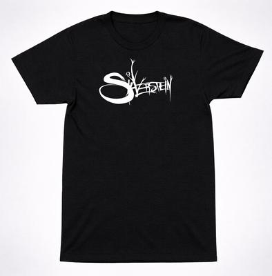 Silverstein Scratch Logo Black T-Shirt Minimal Emo Post Hardcore Band Tee