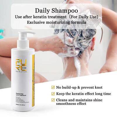 Daily Shampoo Hair Scalp Cleaning Treatment Keratin Post-straightening Shampoo 300ml