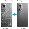 Back Cover for OPPO Reno11 Global Version Phone Back Cover with Camera Lens Rear Glass Panel