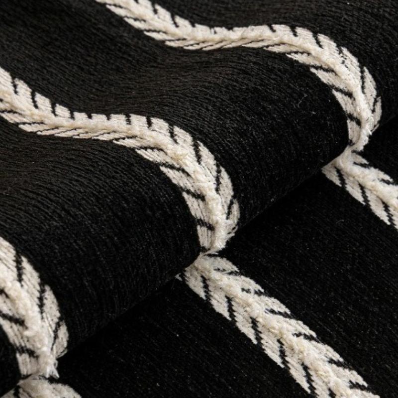 Stripe Jacquard Sofa Cover Living Room Sofa Towel Blanket Modern Simple Fixed Non-slip Seat Cushion High-end Light Luxury Style