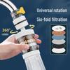 Universal Anti-Splash Faucet Filter and Purifier for Household Use