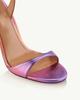 Fashion New Sweet Rhinestone 9.5cm Strange Style Heel Sandals Summer Elegant Banquet Wedding Brides Bridesmaids Women's Slippers 34-43