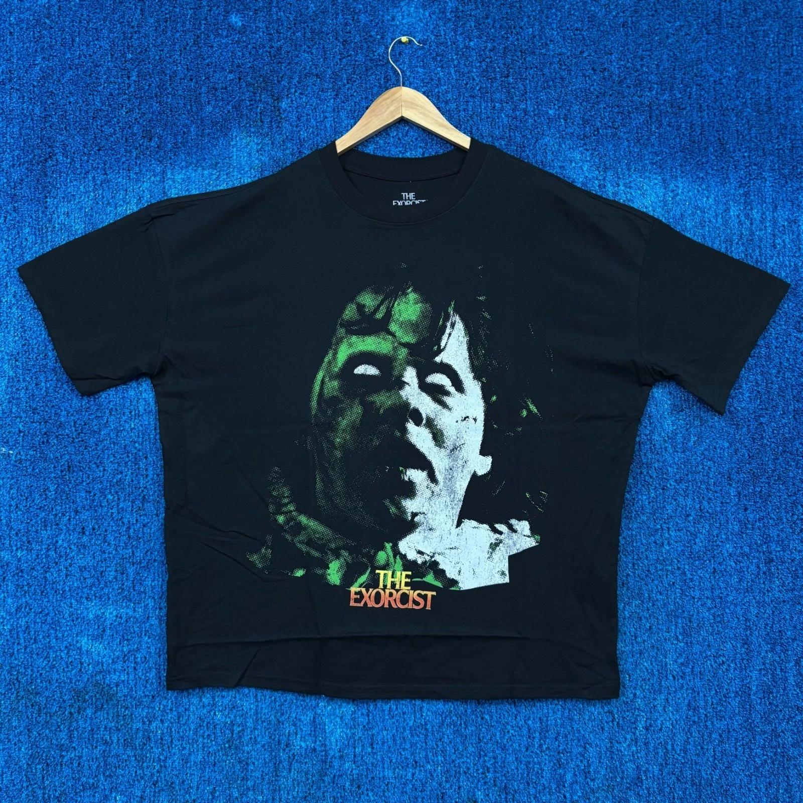 The Exorcist Possessed Regan Oversized Scary Movie Tee L M