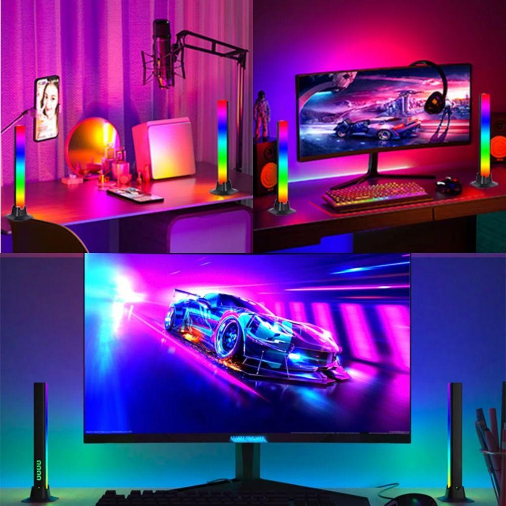 RGB Pickup RGB LED Light Bar Smart Light Music Music Rhythm Lights USB Powered Symphony Mode TV Backlight Holiday Atmosphere