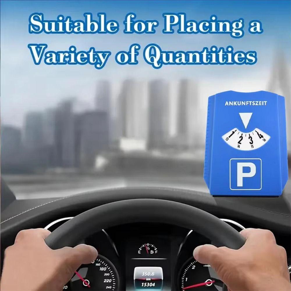 PS Material Parking Timer German STVO Regulation Time Display Disc Parking Meter  Snow Removal