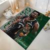 "Basketball Athlete Graphic Art Rug Design - Non-slip rug suitable for living room and bedroom sofas"