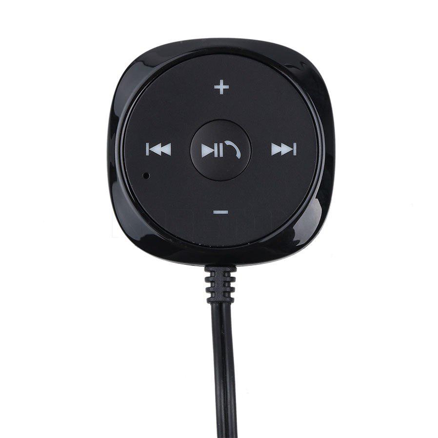 Freisprech-Bluetooth-Autokit MP3 A2DP 3,5-mm-AUX-Audio-Musikempfänger-Adapter 5V 2,1A USB-Ladegerät