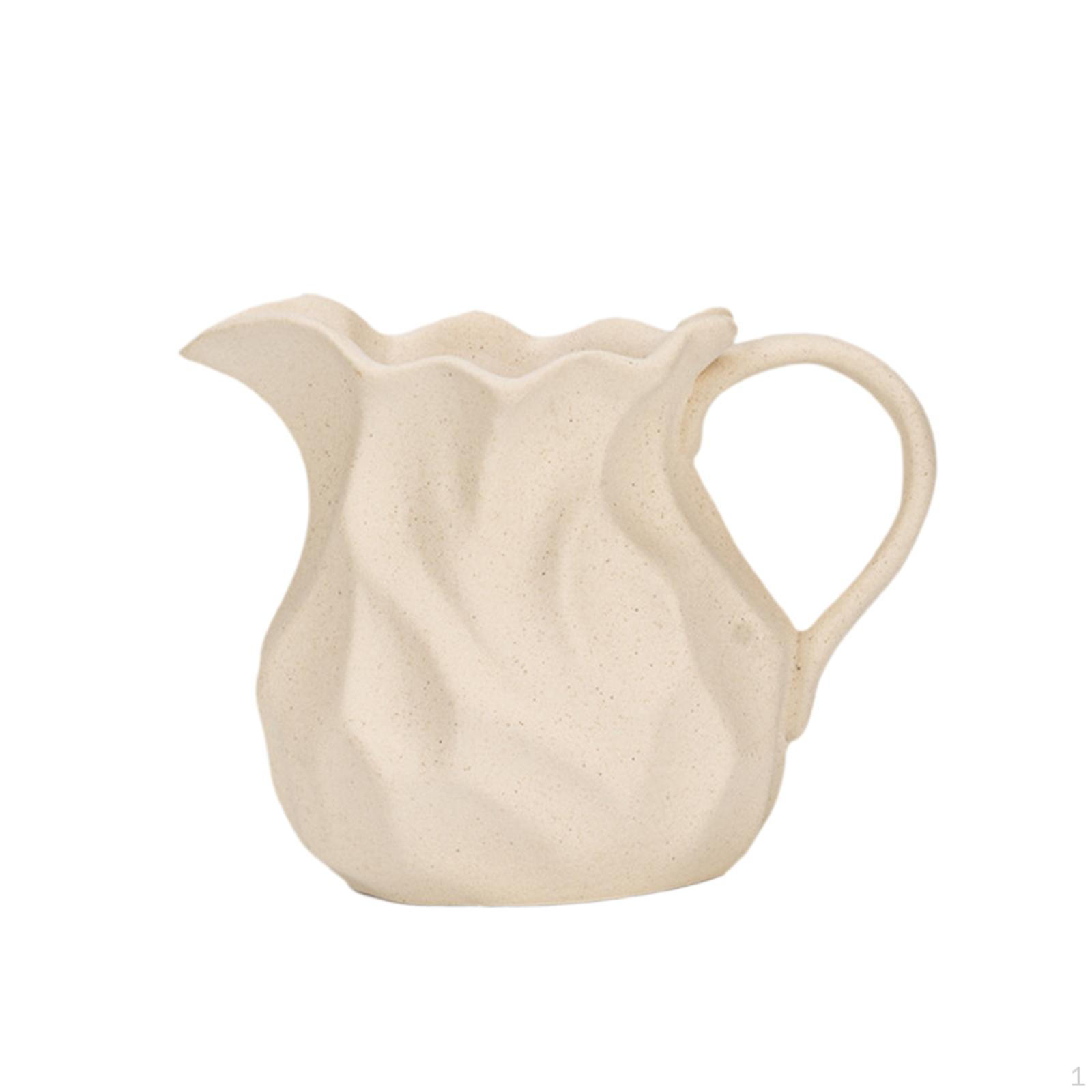 

Керамічний глечик ваза декоративний глечик квітка рустикальний для кафе вітальні книжкової полиці S