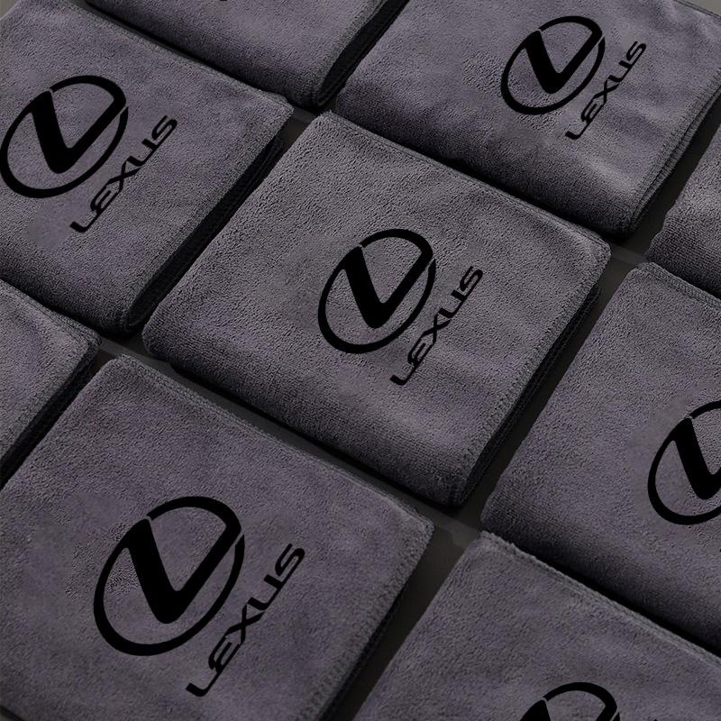 1pcs Car Wash Drying Cloth Towel Auto Detailing Polishing Clean Tool For Lexus IS250 Ct200h LS430 LX570 NX300h IS300h RX330 ADR1