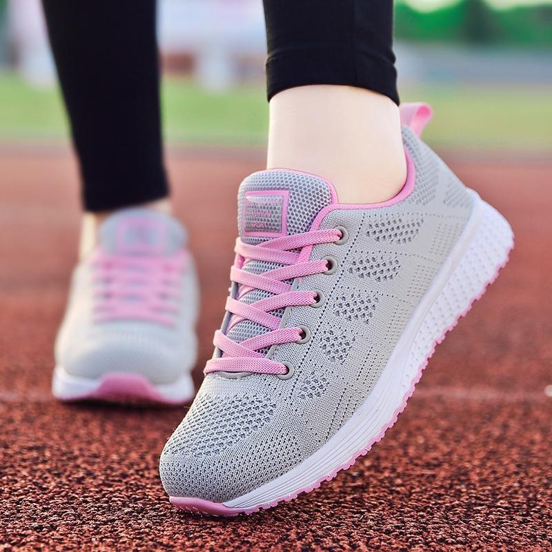Sneakers da donna scarpe vulcanizzate estate nuova palestra Cansual sneakers da uomo per donna scarpe scarpe da basket traspiranti con lacci