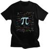 Vtipné Neformální Algebra Milovník Matematiky Tričko Oblečení Trendy Pánské Pí Kruh Číslo Vzorce Tričko Krátký Rukáv Geek Nerd Tričko