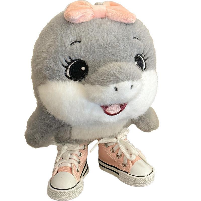 

Tralalero Tralala Shark Plush Toy For Kids Soft Animal Kid Gift PinkMom