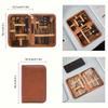 32pcs Set Luxury Nail Care Set in Black And Brown Including Ingrown Nail Clippers Manicure Tool Set, Covering Blackhead Remove
