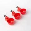 2/10cs Chicken Drinking Bowl Poultry Automatic Water Dispenser Pigeon Automatic Water Dispenser Small Chick Feeding Bowl