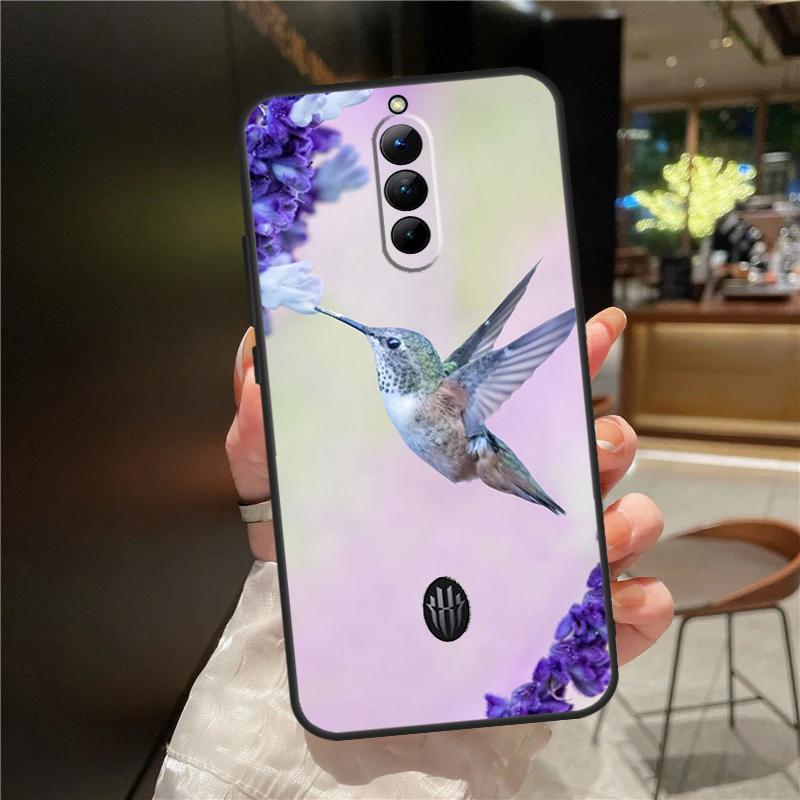 Hummingbird Case For ZTE Nubia Red Magic 11 10 8 8S 9 9S 10S Pro Plus 6 7 6S 7S For RedMagic 10 Air Cover