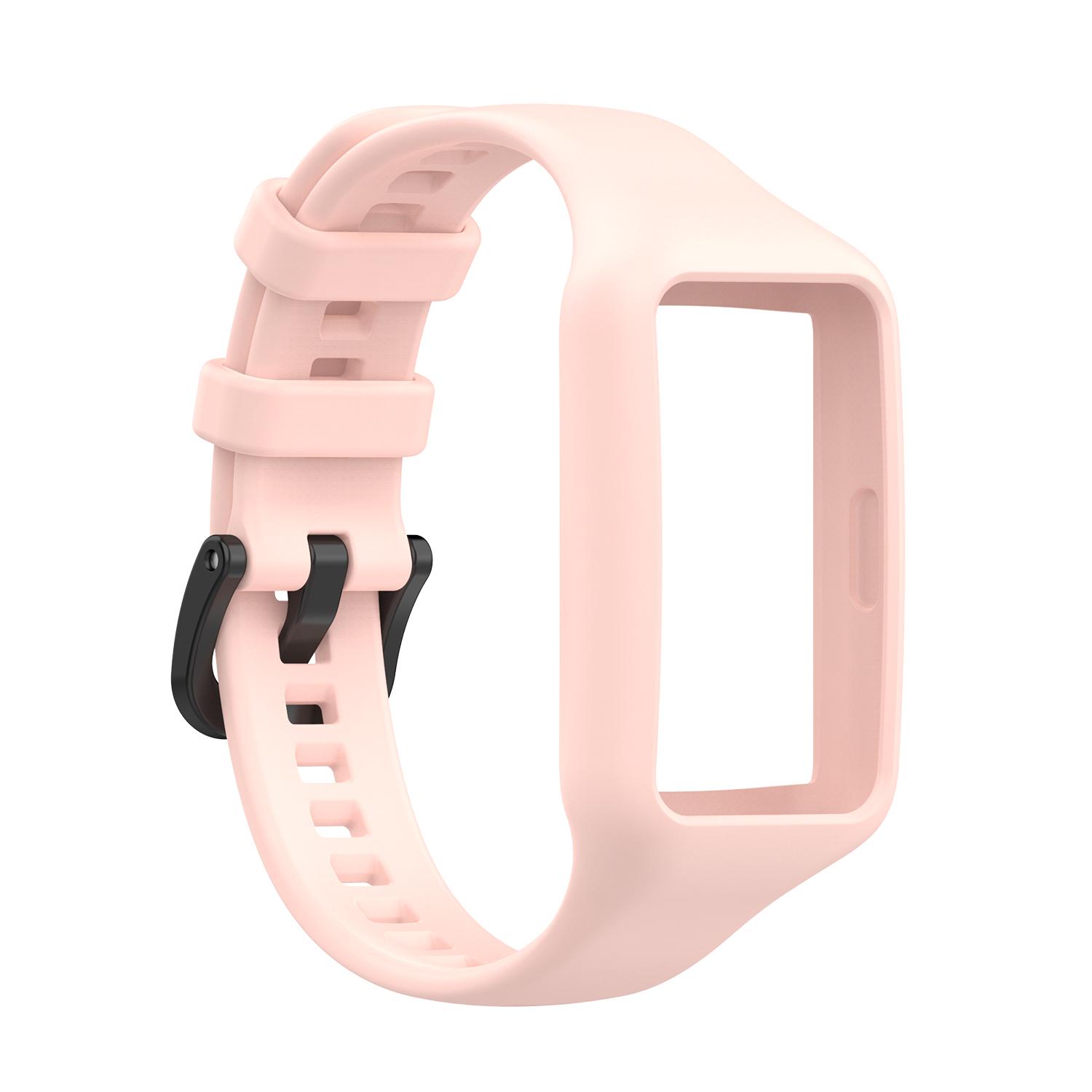 

Силіконовий ремінець для Huawei Band 6 7 8 дихаючий змінний браслет Браслет для Huwei Honor Band6 ремінець для годинника новий Huawei Honor Band 8 рожевий