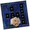 Lesekarten Astrologie Tischdecke Tarots Divinationen Tischdecke Altartuch Divinations Brettspiel Zubehör