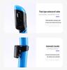 Maschera da Immersione in Silicone per Bambini e Adulti con Snorkel - Lente in Vetro Temperato HD, Montatura Grande