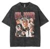 Funny Girl Dinner Caleb Graphic Tee Shirt Love and Deepspace Novelty Cotton T Shirts Fashion High Quality Vintage Washed T-Shirt