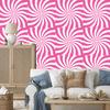 Hippie background wallpaper powder pink, white and purple 50x1000