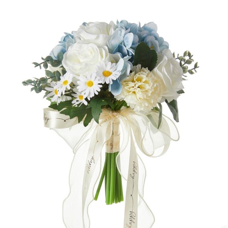 Artificial Flower Combo Wedding Flower for Wedding Bouquet Flower Beautiful Flower Brooch Centerpieces Arrangement X3UC
