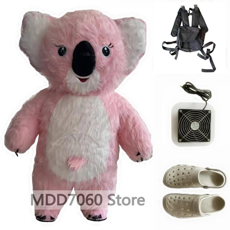Inflatable Giant Panda Costume Funny Plush Mascot Suit For Street Party Role Play Cosplay