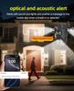 4G Solar-Powered Outdoor Wireless Camera, Ultra HD 6MP with Triple Lens