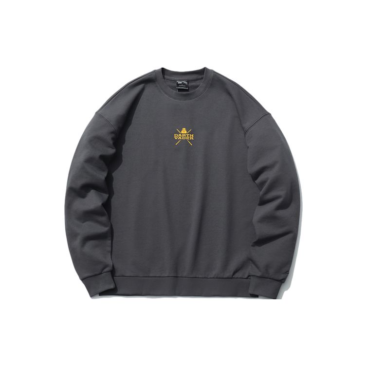 Li Ning X Star Wars Pullover Hoodie Men Hoodies Black Pine-Grey AWDR285-3 M