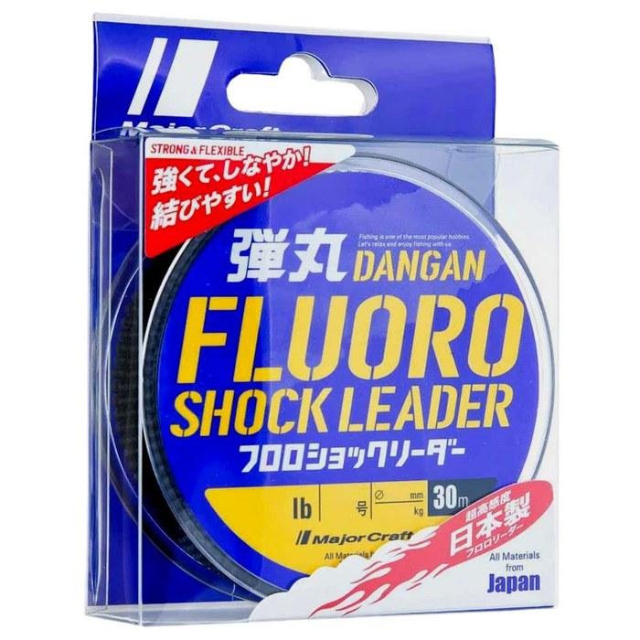 Major Craft Bullet Fluorocarbon Shock Leader 30m 40lb Clear