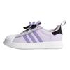 Adidas Originals Superstar 360 Versatile Comfortable Low-Top Kids Sneakers Kids Sneakers Purple KJ7597