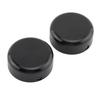 Front Fork Cover Caps 1 Pair Black Aluminum For Sportster S 1250 RH1250 S -