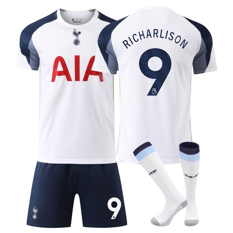 Tenue d'entraînement de football 2526 Tottenham N°. 7 Sun Xing 9 Richardson Maillot Adulte Enfant