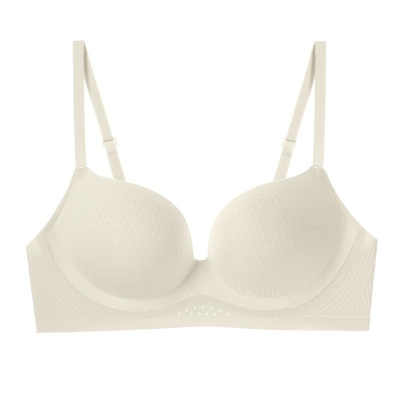

Traceless beautiful back woman shows big anti-sagging and does not run cup sexy upper support sub-breasts bra cover s (recommendation 37.5-45kg ) шампанского