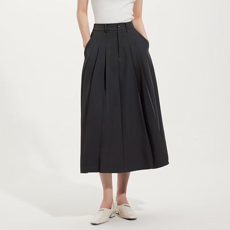 Tatu High-Waist A-Line Maxi Skirt