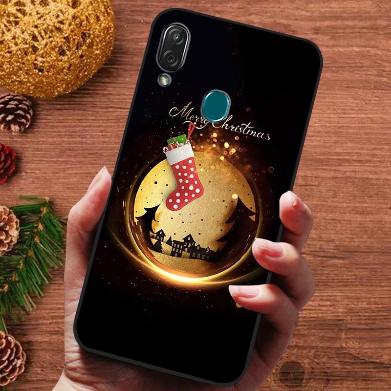 Christmas Painted Cover For ZTE Blade V10 Vita Case Soft Phone Cover For ZTE Blade A3 2019 L8 L9 L210 A51 A31 Lite A5 2020 Capa