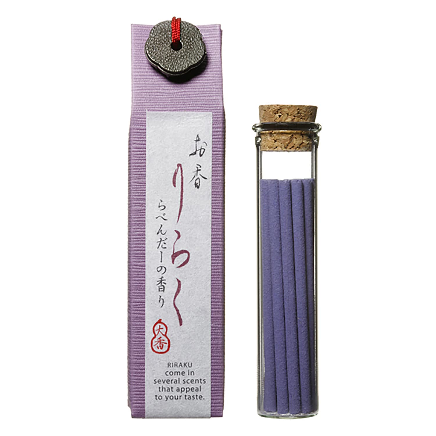 

Large incense incense Riraku Lavender фіолетовий