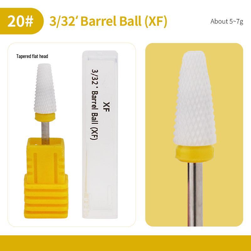 Ceramic Nail Drill Bit for Nail Art & Gel Polish Removal